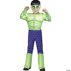 Toddler's Marvel's Hulk Costume - 3T-4T