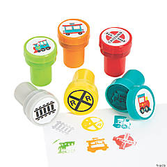 Train Kids Stampers - 24 Pc.