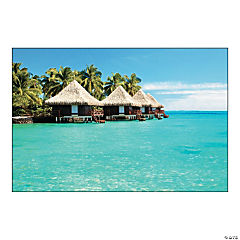 Tropical Cabana Backdrop