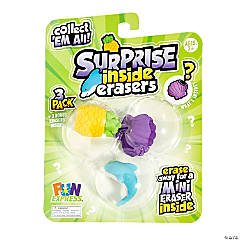 Tropical Surprise Inside Erasers