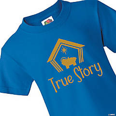 True Story Youth Christmas T-Shirt - Small