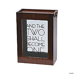 Two Become One Sand Ceremony Shadow Box
