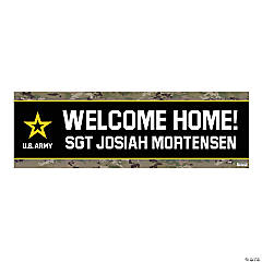 U.S. Army<sup>®</sup> Welcome Home Custom Banner - Large