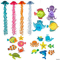 Under the Sea Party Decorating Kit - 22 Pc.
