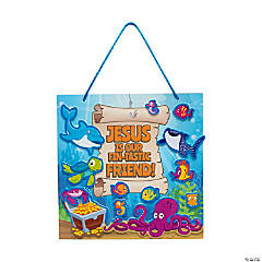 Under the Sea VBS Jesus is a Fin-tastic Friend Craft Kit - Makes 12