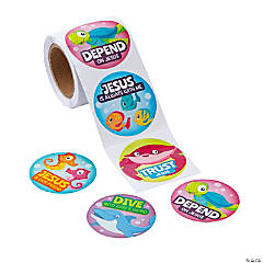 Under the Sea VBS Sticker Roll - 100 Pc.