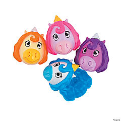 Unicorn Plastic Easter Eggs - 12 Pc.