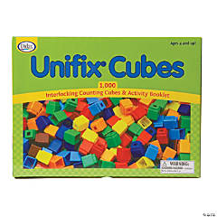 Unifix Cubes - 1000 Pc.