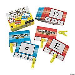 Uppercase & Lowercase Clip Cards