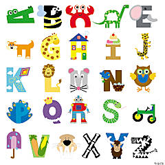 Uppercase Letters Educational Craft Kits - 312 Pc.