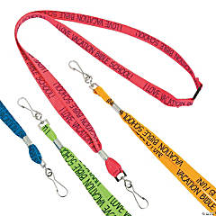 Vacation Bible School Badge Holders with Clip - 12 Pc.