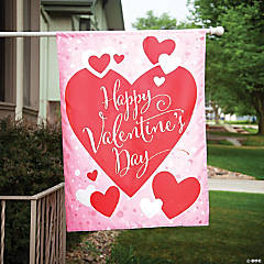 Valentine’s Day Porch Flag