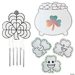 St. Patrick's Day Leprechaun Trap Craft Kit - Makes 12 | Oriental Trading