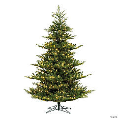 Vickerman 10' Hudson Fraser Fir Artificial Christmas Tree, Dura-Lit® LED Warm White Mini Lights
