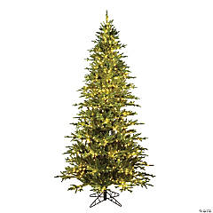 Vickerman 10' Kamas Fraser Fir Artificial Christmas Tree, Warm White Dura-lit LED Lights
