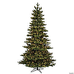 Vickerman 10' Natural Fraser Fir Artificial Christmas Tree, Clear Dura-lit Lights