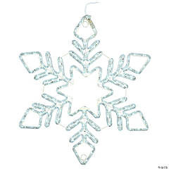 Jumbo Glitter Snowflake Cutouts - 6 Pc.