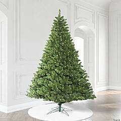 Vickerman 9' Oregon Fir Artificial Christmas Tree, Wide Angle Single Mold Warm White LED Lightss