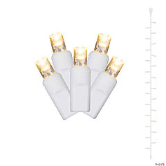 Vickerman Warm White LED Curtain Light 7 ft