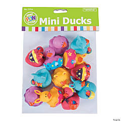 Vinyl Mini Easter Rubber Duckies