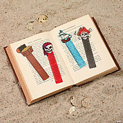 Vinyl Pirate Ruler Bookmarks