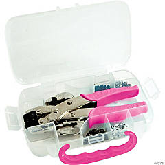We R Memory Keepers Crop-A-Dile Punch Kit-Pink