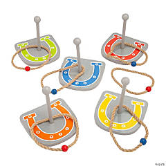 Western Horseshoes Ring Toss Game