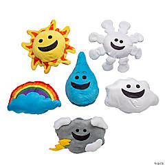 What’s the Weather Stuffed Hand Puppets - 6 Pc.