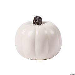 White Craft Pumpkin