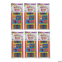Wikki Stix® Neon Colors Pak, 48 Stix Per Pack, 6 Packs
