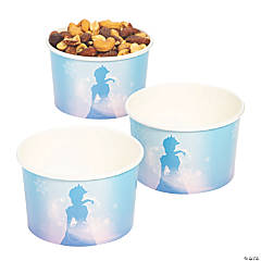 Winter Princess Disposable Paper Snack Cups - 6 Ct.