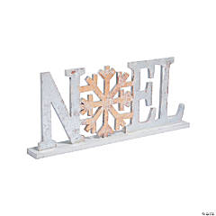 Winter Wonderland Noel Tabletop Sign
