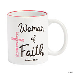 Woman of Faith Ceramic Mug