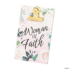 Woman of Faith Mini Clipboard with Easel