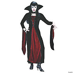 Gothic Adult Halloween Women's Vampire Masquerade Costume N14764-Halloween  Costume-wholesale