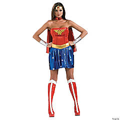 Girl's Deluxe Wonder Woman™ Costume - Small | Oriental Trading