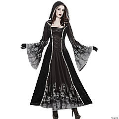 Gothic Adult Halloween Women's Vampire Masquerade Costume N14764-Halloween  Costume-wholesale