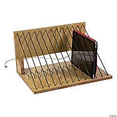 Wood Tablet Storage