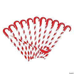 Wooden Candy Cane Pencils - 24 Pc.
