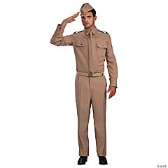 WW2 Private Soldier Adult Costume main image 1