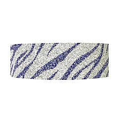 Wrapables Decorative Glitter Washi Masking Tape Bright Blue