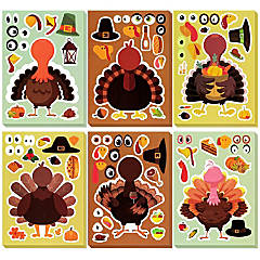 Wrapables Make Your Own Sticker Sheets, Make a Face 24 Sheets Dinosaurs