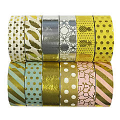 Wrapables Decorative Festive Wide Washi Masking Tape, 35mm x 5m