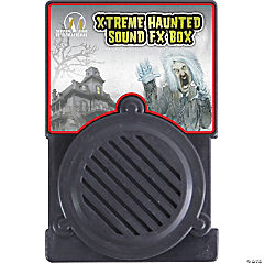 Xtreme Haunted Sound FX Box Prop Halloween Decoration with 27 Sounds