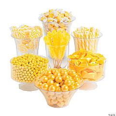 Yellow Candy Buffet Assortment