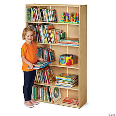 Young Time Tall Adjustable Shelf Bookcase