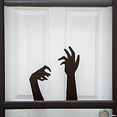Zombie Hands Window Clings