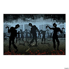 42Pcs Zombies 3 Party Supplies Birthday Theme Zombies  Plates/Napkins/Banner/Tablecover cloth For Boys Party Favor Table Decoration