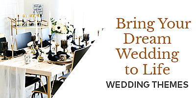 Bring Your Dream Wedding to Life - Shop Wedding Themes