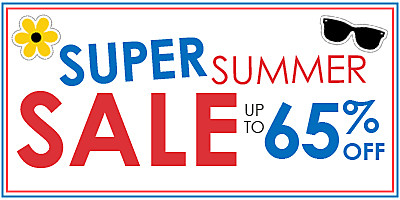 Summer Sale - up to 65% off